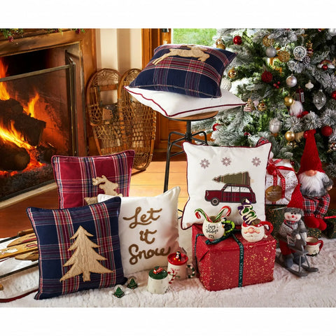Oreiller Woodland Karaca Home Trolley Cozy Cushion 45x45 cm