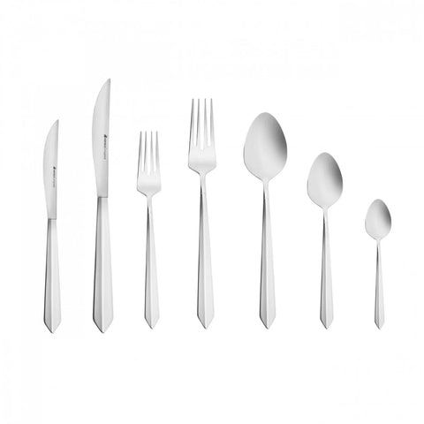 Ensemble de couverts Karaca Diamond Élégance 316+ pour 12 personnes, 84 pièces