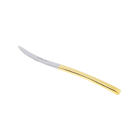 Ensemble de couverts Karaca Dora Premium en acier 316+ pour 12 personnes, 84 pièces, doré