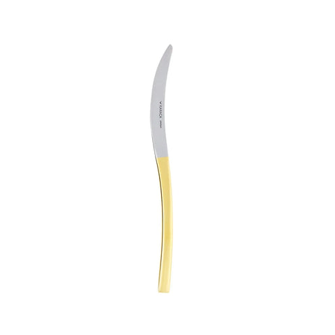 Ensemble de couverts Karaca Dora Premium en acier 316+ pour 12 personnes, 84 pièces, doré