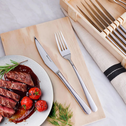 Ensemble de couverts à steak Karaca Pulse, 12 pièces