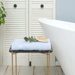 Serviette de bain Karaca Home Daily Soft 100% coton, 70x140 cm, ice blue