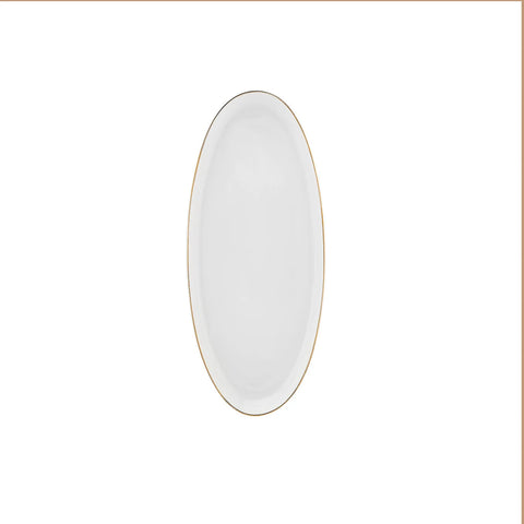 Service Petit Déjeuner Karaca Streamline Hole pour 6 personnes, 28 pièces, New Generation Bone, or 