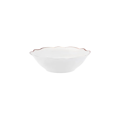 Service de table en porcelain Karaca Rose Wave Shape pour 6 personnes, 27 pièces