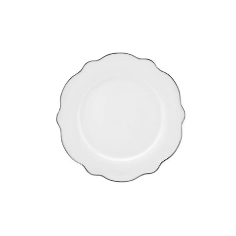Service de table Karaca Daisy Platinium Wave Shape pour 6 personnes, 27 pièces