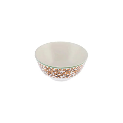 Bol à gâteaux apéritifs Karaca gamme Paye Selcuklu, 12 cm, jaune