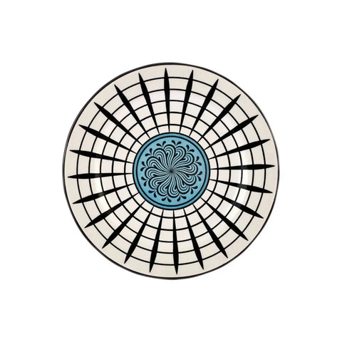 Assiette à pain Karaca gamme Paye Selcuklu, 16 cm, bleu