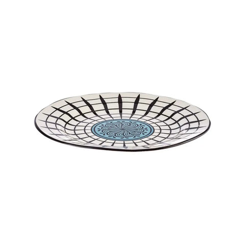 Assiette à pain Karaca gamme Paye Selcuklu, 16 cm, bleu