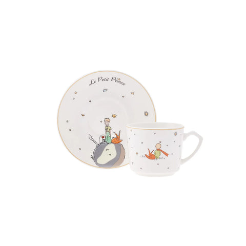 Coffret de tasses à café Karaca Le Petit Prince pour 6 personnes, 80 ml