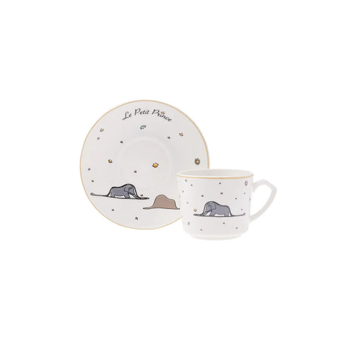 Coffret de tasses à café Karaca Le Petit Prince pour 6 personnes, 80 ml