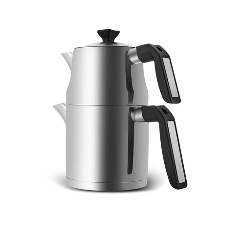 Théière et bouilloire Karaca Çayeli taille moyenne