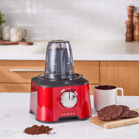 Robot multifonctions Karaca Mastermaid Power Max 11 en 1 2 500 W, rouge impérial