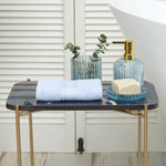 Karaca Home Daily Soft Serviette de Bain 100% Coton 30x50 cm Bleu Glacé
