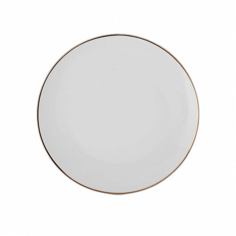 Service de table Karaca Rowan pour 12 personnes, 69 pièces, New Generation Bone, or