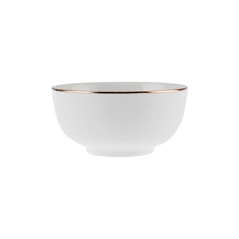 Service de table Karaca Rowan pour 12 personnes, 69 pièces, New Generation Bone, or