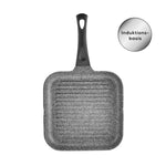 Poêle à griller Karaca Serra Biogranit, 28 cm, gris