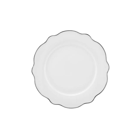 Service de table Karaca Daisy Platinium Wave Shape pour 6 personnes, 24 pièces