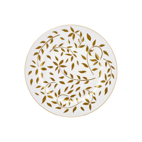 Service de table en porcelaine Karaca Roseanne Gold pour 6 personnes, 24 pièces