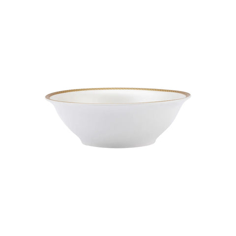 Service de table en porcelaine Karaca Roseanne Gold pour 6 personnes, 24 pièces