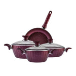 Batterie de cuisine Cookplus Biogranit Dream, 7 pièces, violet