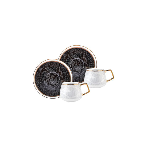 Coffret de tasses à café Karaca Boa, 2 personnes, 90 ml