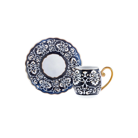 Coffret de tasses à café Karaca Serik, 6 personnes, 90 ml