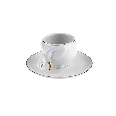 Coffret de tasses à café Karaca Fil pour 2 personnes, 90 ml
