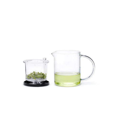 Cafetière à piston Karaca Thé Brewy, 350 ml,