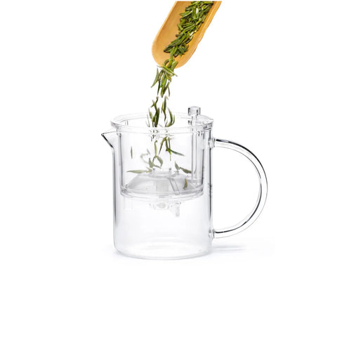 Cafetière à piston Karaca Thé Brewy, 350 ml,