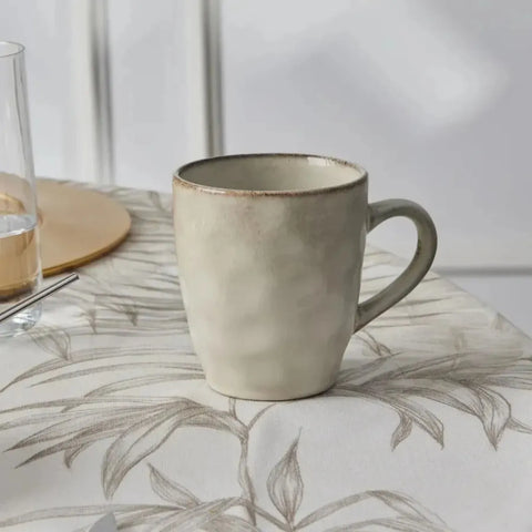 Mug Karaca Aria Reactive Glaze, 450ml, Beige