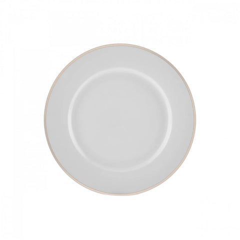 Service de table Karaca Rebeca Gold en porcelaine pour 6 personnes, 24 pièces