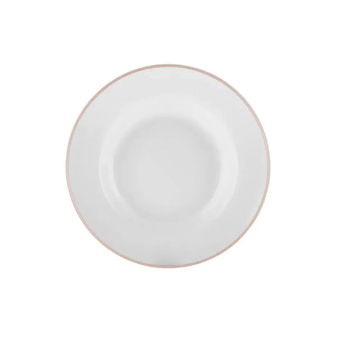 Service de table en porcelain Karaca Rebeca Rose Gold pour 4 personnes, 16 pièces