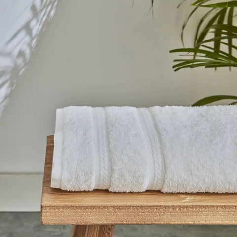Serviette de douche Karaca Wheat 100% coton, 70X140 cm, écru