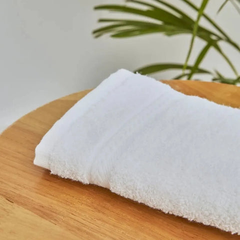 Serviette de toilette Karaca Wheat 100% coton, 30X50 cm, écru