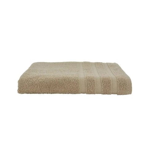 Serviette de toilette Karaca Wheat 100% coton, 100X150 cm, mocha