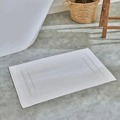 Serviette de pieds Karaca Wheat 100% coton, 50X80 cm, écru 