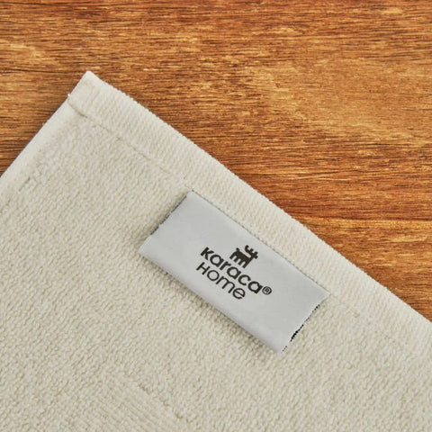 Serviette de pieds Karaca Wheat 100% coton, 50X80 cm, écru 