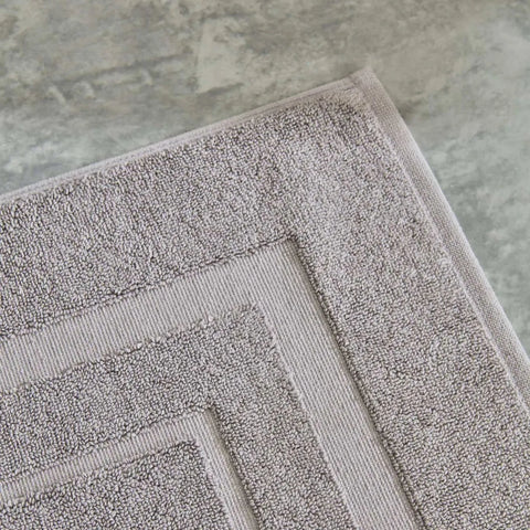 Serviette de pieds Karaca Wheat 100% coton, 50X80 cm, gris clair 