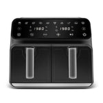 Airfryer Karaca Multifry XXXL, numérique à deux chambres, 4+4 Litre