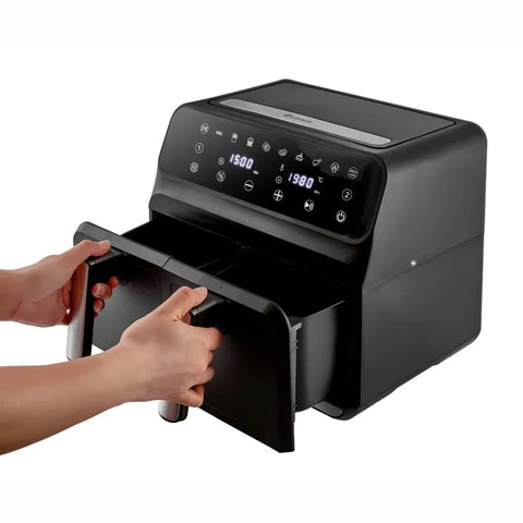 Airfryer Karaca Multifry XXXL, numérique à deux chambres, 4+4 Litre