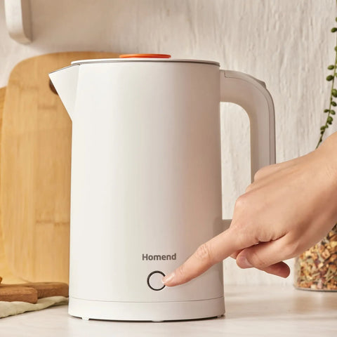 Bouilloire Homend Heatrow Cooltouch 1618H acier inoxydable, orange