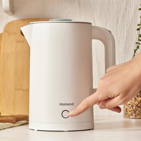 Bouilloire Homend Heatrow Cooltouch 1618H acier inoxydable, bleu