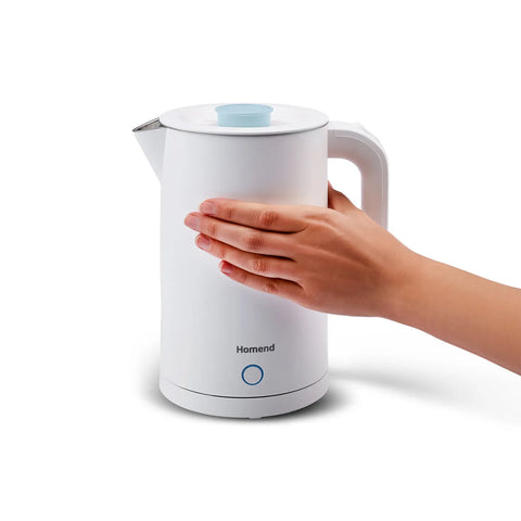 Bouilloire Homend Heatrow Cooltouch 1618H acier inoxydable, bleu