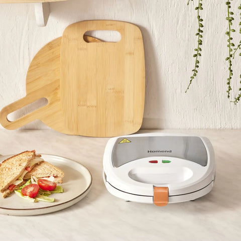 Grille-pain Homend Toastbuster 1309H Modèle portable avec plaque amovible, orange