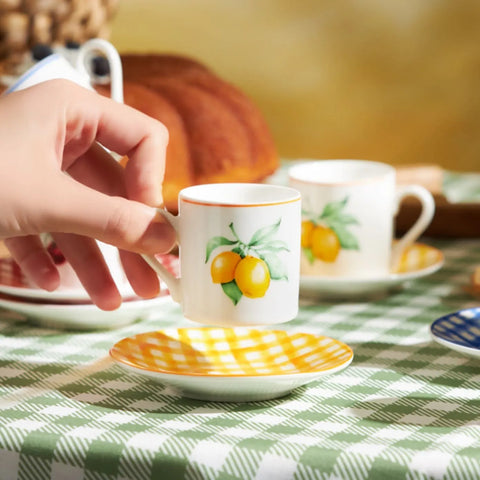 Set de tasses à café Karaca Piknik pour 6 personnes, 80 ml