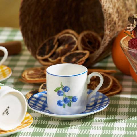Set de tasses à café Karaca Piknik pour 6 personnes, 80 ml