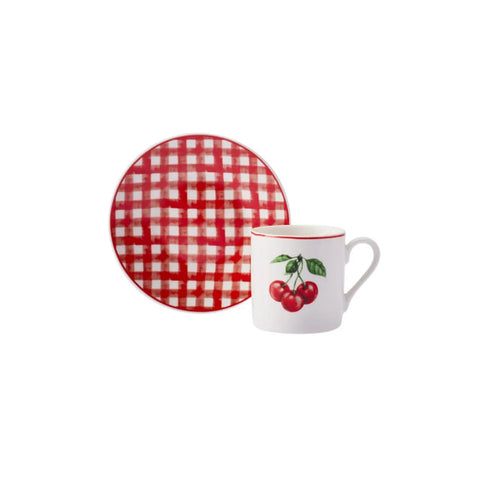 Set de tasses à café Karaca Piknik pour 6 personnes, 80 ml