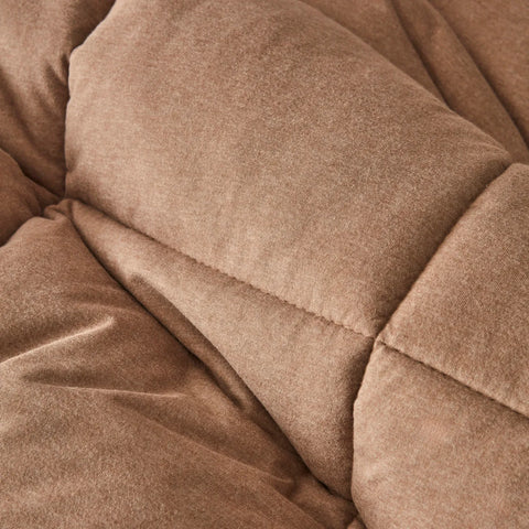 Motto Cotton Comfort Set beige, 155X220 cm