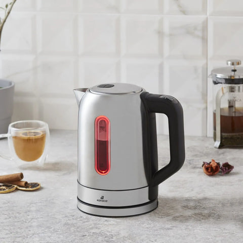 Bouilloire Karaca Inox avec température réglable et éclairage Led 2204, 2200W 
