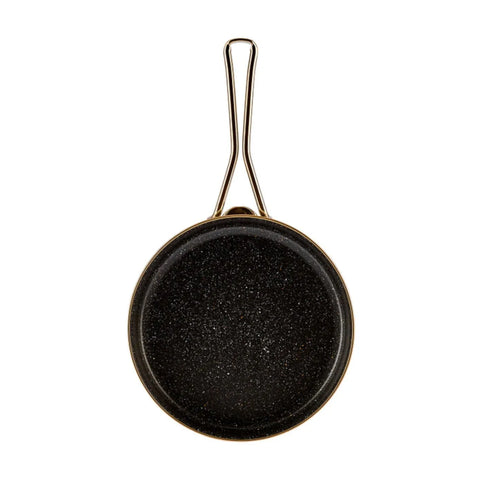 Batterie de cuisine Karaca Kristal Enamelled Granite Induction Base, 16 pièces, crème